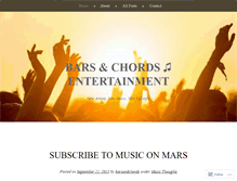 Tablet Screenshot of barsandchords.com